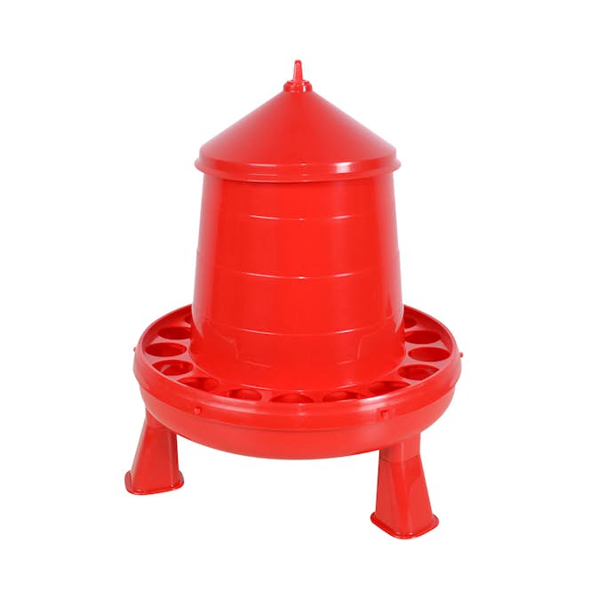 Foderautomat Gaun 4 Kg Ben Röd