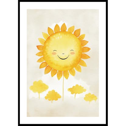 Poster Gallerix Smiling Sun