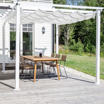 Pergola Venture Home Lazio 3,5x3,5 m för Altan
