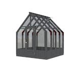 Växthus Palmako Emilia 5,8 m² (inv. 5,4 m²)