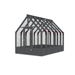 Växthus Palmako Emilia 8,7 m² (inv. 8,2 m²)