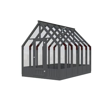 Växthus Palmako Emilia 8,7 m² (inv. 8,2 m²)