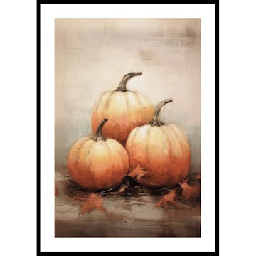 Poster Gallerix Autumn Pumpkins No2