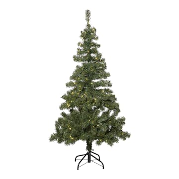 Plastgran Star Trading Ottawa med LED-belysning 150 cm