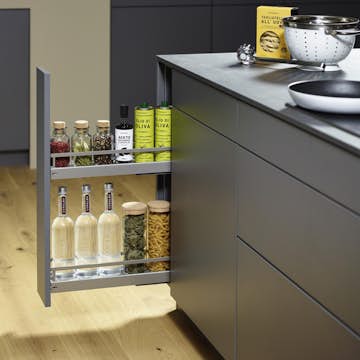 Bänkskåpsutdrag Theofils Kesseböhmer Base No.15 Arena Style Handdukshållare 481 mm