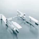 Maskinlyft Theofils Kesseböhmer Djup 505 mm Bredd 410-570 mm Vit