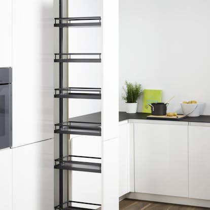 Högskåpsutdrag Theofils Kesseböhmer Arenaplus Style Skafferiutdrag 1800-2200 mm