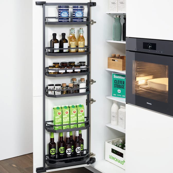 Dörrhylla Theofils Kesseböhmer Tandem Side Arena Classic Grå/Silver