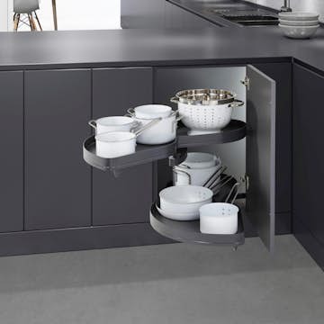 Hörnskåpsutdrag Theofils Lemans II Arena Plus Pure Antracit