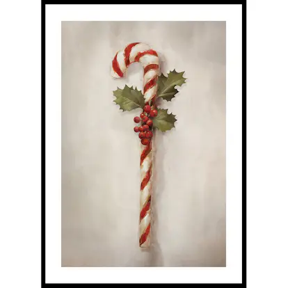 Poster Gallerix Christmas Candy Cane