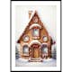 Poster Gallerix Gingerbread Candy House