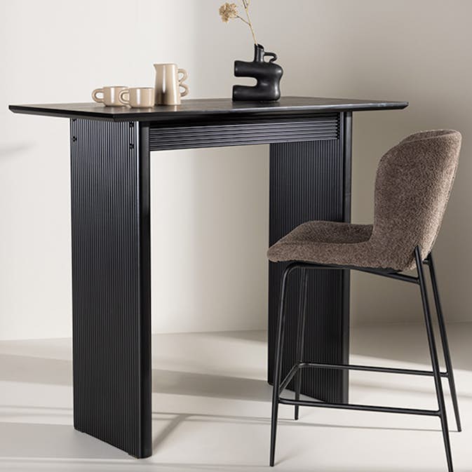 Barbord Venture Home Vail Ståbord Svart 120x60x105 cm