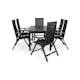Matgrupp Comfort Garden Portland Matgrupp Utomhus 152-210x90 med 6 Monaco Light Positionsstol
