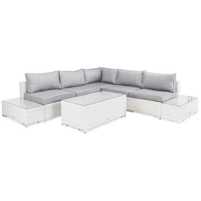 Loungegrupp Comfort Garden Bahamas 5-sits med Utebord Utomhus