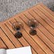 Soffbord Venture Home Amlan Natur Teak Fyrkantigt Vardagsrumsbord