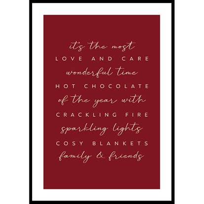 Poster Gallerix The Most Wonderful Time