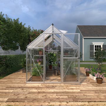 Växthus Gardeney Crystal 4,4 m²