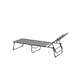 Solsäng Venture Home Majken Grå Stål/Textilene Utomhus