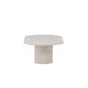 Soffbord Venture Home Narvik 32,5cm Beige Vardagsrumsbord med Marmorlook