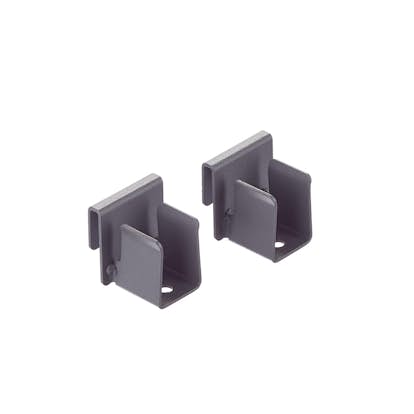 Klädstångshållare Elfa Décor+ Sidohängt 2-pack