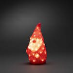 Dekorationsfigur Gnosjö Konstsmide Tomte Akryl 38 cm 40 LED