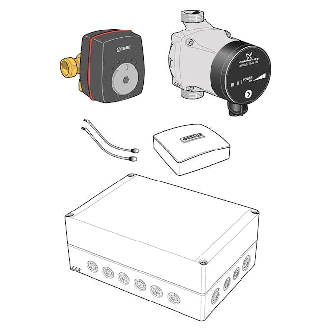 Shuntgrupp Nibe ECS 41