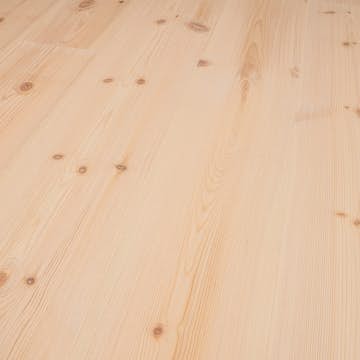 Trägolv DalaFloda HardPine Dolomit Borstat & Vittonat 1-Stavs Parkettgolv i Furu