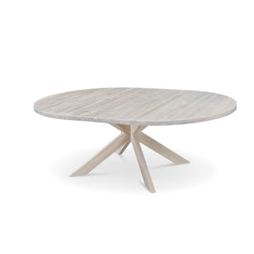 Iläggsskiva Stenexpo Slite Vitoljad Massiv Ek 40x140 cm