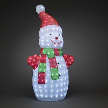 Dekorationsbelysning Gnosjö Konstsmide Snögubbe LED