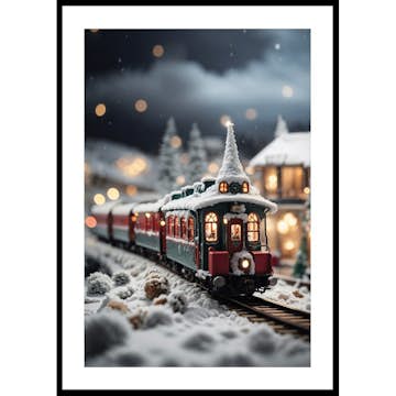 Poster Gallerix Christmas Train