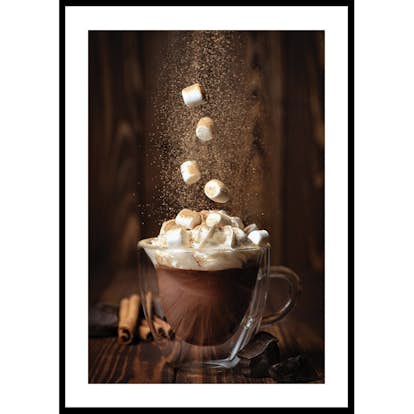 Poster Gallerix Hot Chocolate Marshmallows No4