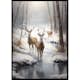 Poster Gallerix Roe Deer In Winter No1