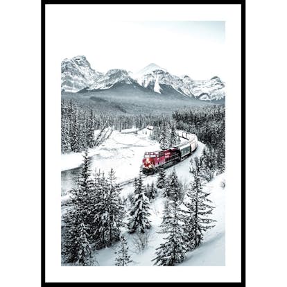 Poster Gallerix Winter Train No2