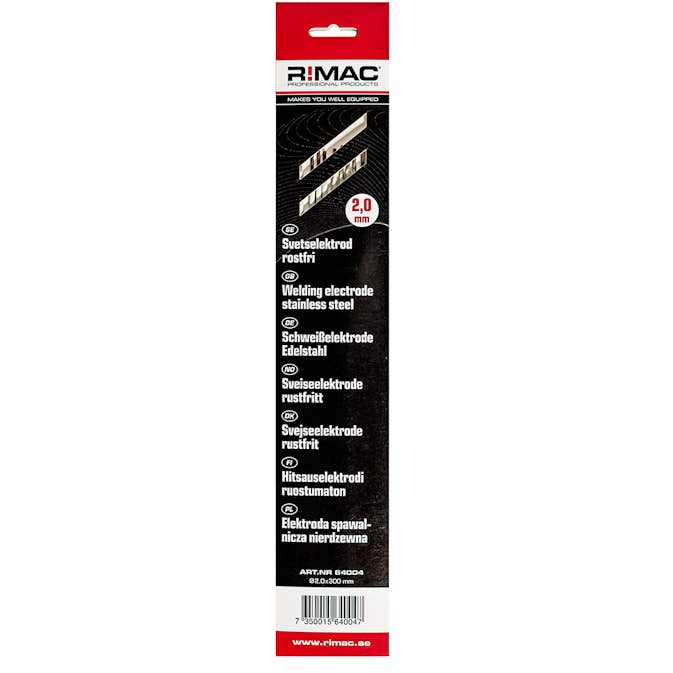 Svetselektrod R!MAC SB-pack Rostfri -2,0x10st
