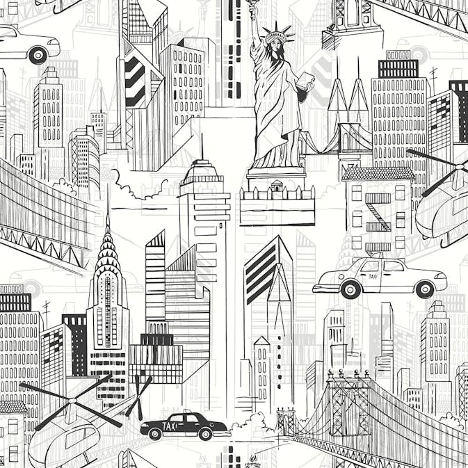 Tapet Fiona Big City 640101