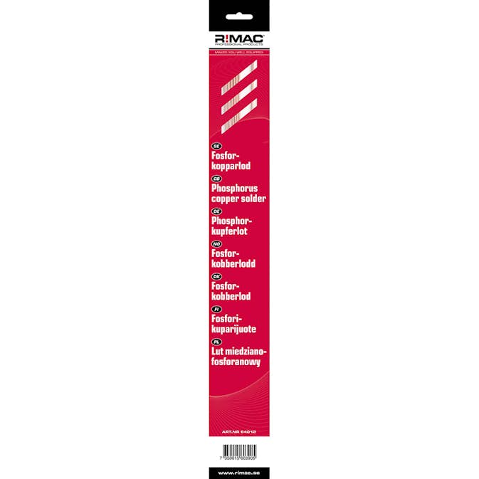 Fosforkopparlod R!MAC SB-pack Silver 2x2mm x 8st