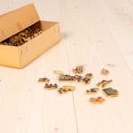 Massivt Trägolv DalaFloda SoftSpruce Dolomit Vittonat 1-Stavs Grangolv