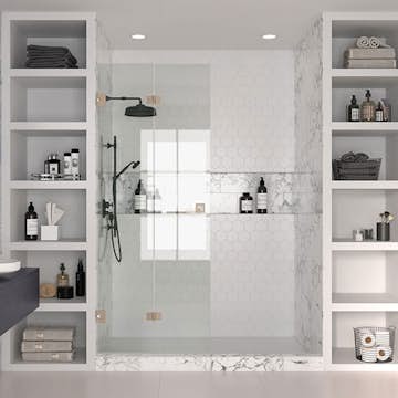 Duschdörr Hietakari Vetro 513 Vikbar