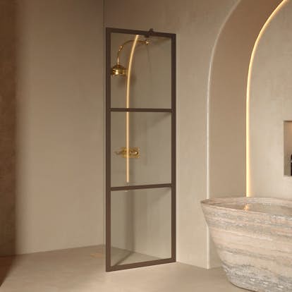 Duschvägg Hietakari Bläk 734 Tokyo Fast