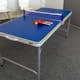 Bordtennisbord ProSport Mini Hopfällbart Pingisbord Inkl Nät, Racketar & Boll
