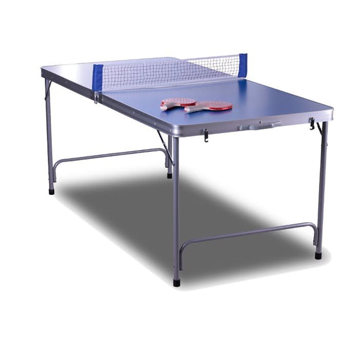 Bordtennisbord ProSport Mini Hopfällbart Pingisbord Inkl Nät, Racketar & Boll