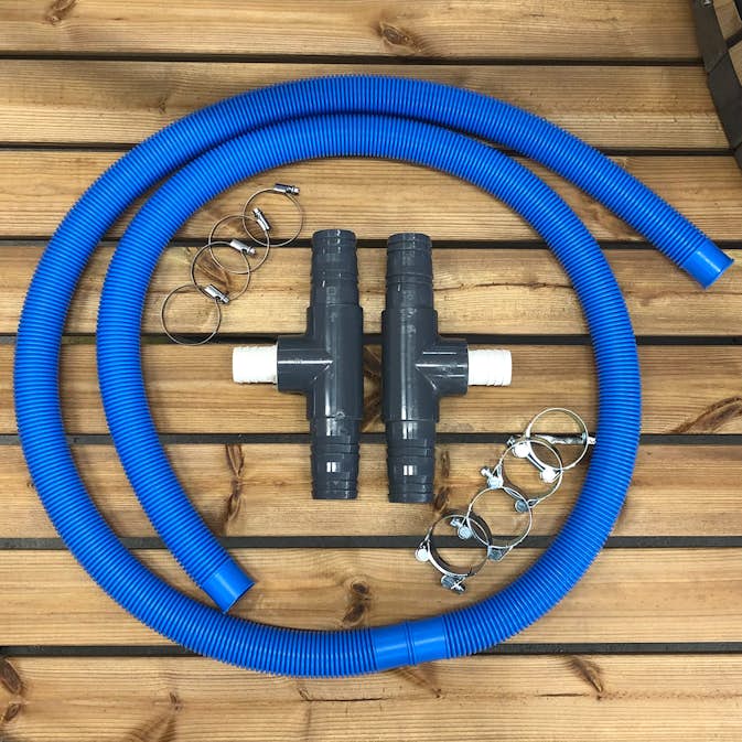 T-Stycke Monteringssats PW-SPA för Filtersystem till Badtunna