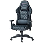 Gamingstol Kuura RGB Svart Justerbar med Inbyggda RGB-Lampor
