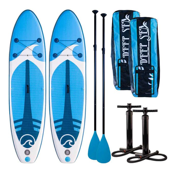 Stand-up Paddleboard Deep Sea SUP-brädset Kayak Pro 2-pack