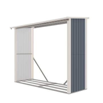 Vedskjul Fornorth 2,15 m² Skjul i Stål för Vedförvaring