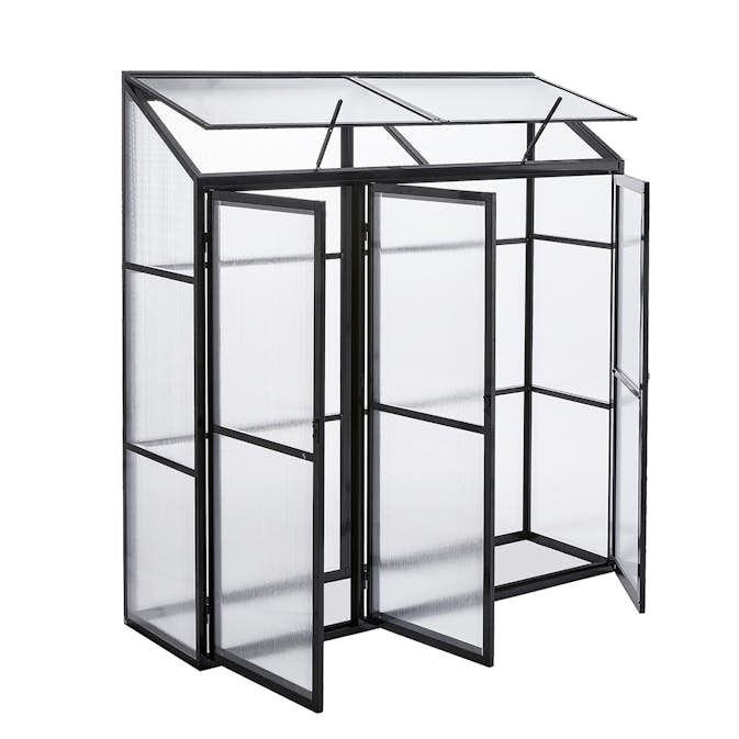 Växthus Lykke Mini Fjordal 180x55x190 cm