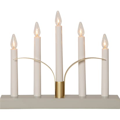 Adventsljusstake Star Trading Lilja