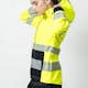 Softshelljacka Jobman Varsel Lady Gul/Svart