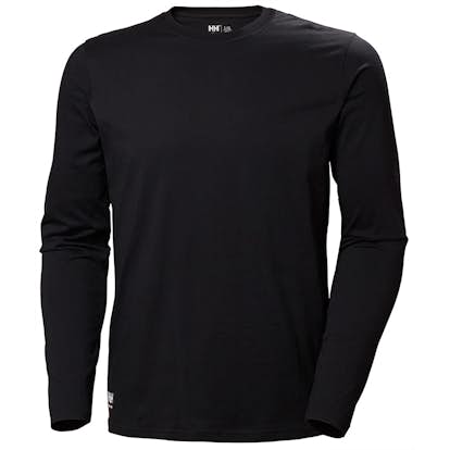 T-Shirt Helly Hansen Workwear 79169 L.Grå Långärm Manchester