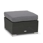 Loungebord / Divan Hillerstorp Madison i Konstrotting med Glas och Dyna